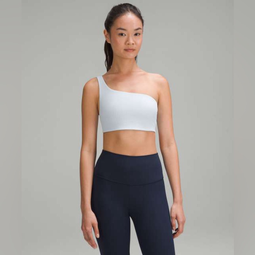 Lululemon Ribbed Nulu Asymmetrical Bra